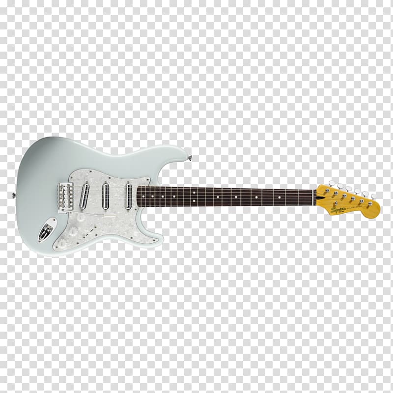 Electric guitar Fender Stratocaster Squier Vintage Modified Surf Stratocaster, Guitar Pro transparent background PNG clipart