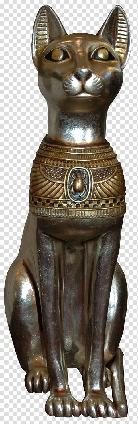 Egyptian Mau Ancient Egypt Statue , Egypt cat transparent background PNG clipart