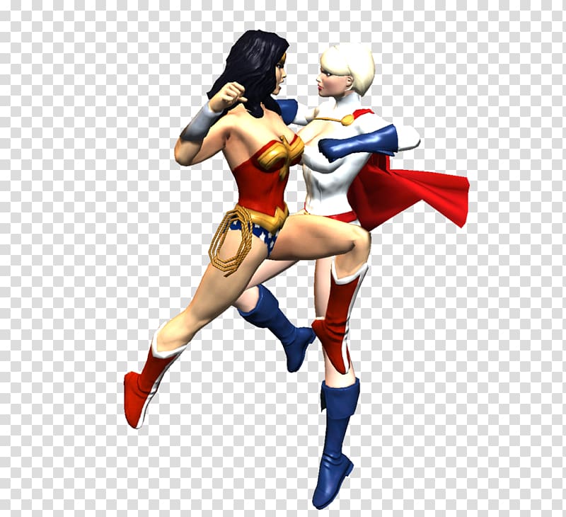 DC Universe Online Diana Prince Supergirl Cyborg Power Girl, powerful woman transparent background PNG clipart