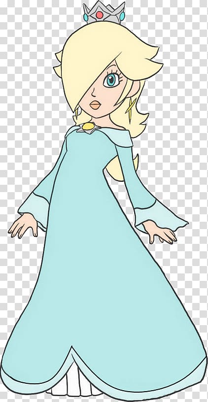 Rosalina Princess Daisy Princess Peach Mario Bros., Princess rosalina transparent background PNG clipart