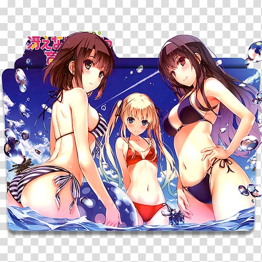 Saekano: How to Raise a Boring Girlfriend Computer Icons Light novel Directory Desktop , Anime transparent background PNG clipart