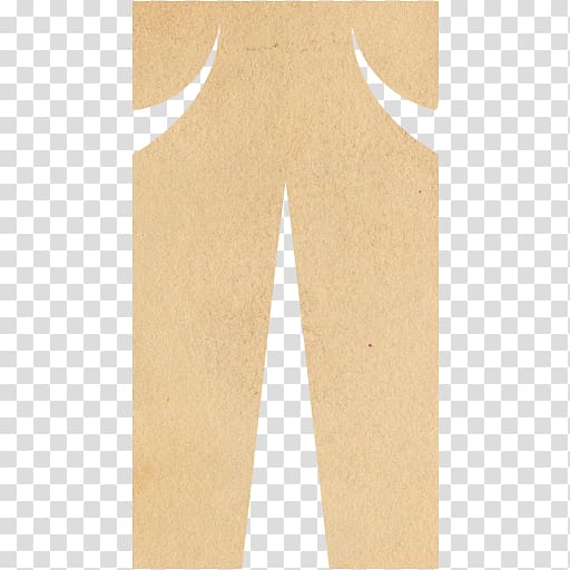 Pants Khaki, vintage paper transparent background PNG clipart