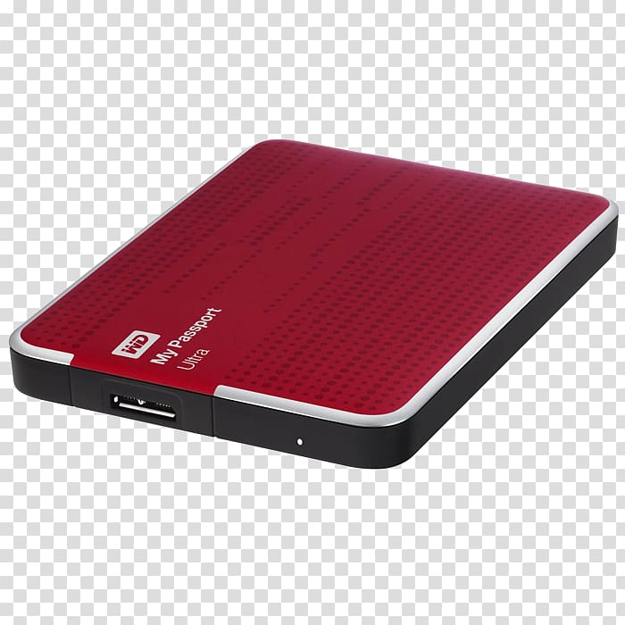 WD My Passport Ultra HDD Hard Drives WD My Passport HDD Western Digital, Mobile Hard Disk transparent background PNG clipart