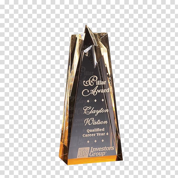 Acrylic trophy Award Medal Commemorative plaque, Trophy transparent background PNG clipart