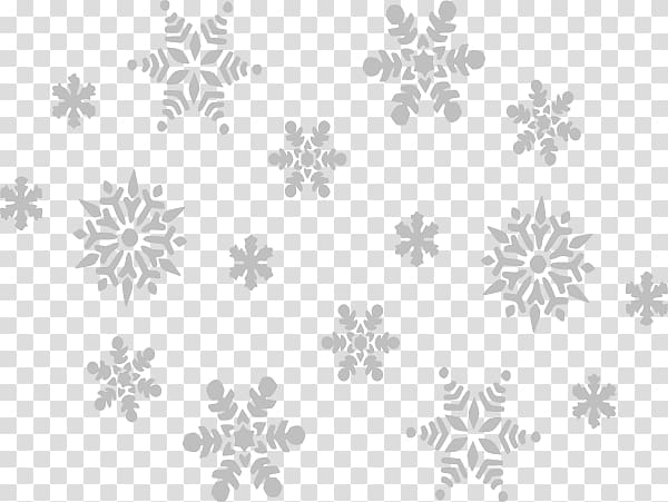 gray snowflakes illustration, Snowflakes transparent background PNG clipart