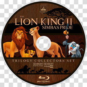 Simba Shenzi Blu-ray disc The Lion King DVD, Lion King simba transparent background PNG clipart thumbnail