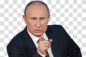 man pointing finger, Putin Finger Face transparent background PNG clipart
