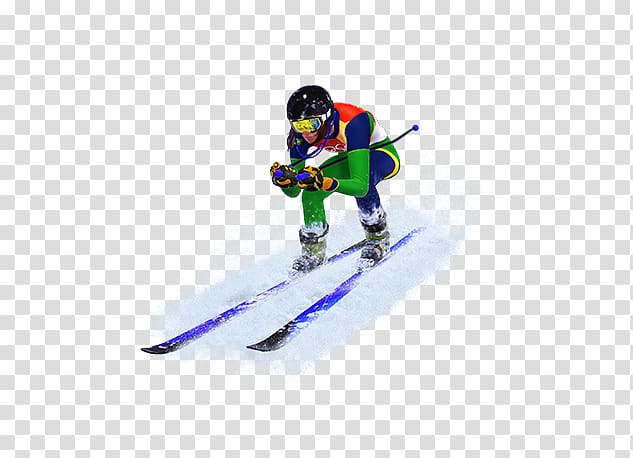 Alpine skiing Ski Bindings 2018 Winter Olympics United States Ski Team Steep, skiing transparent background PNG clipart