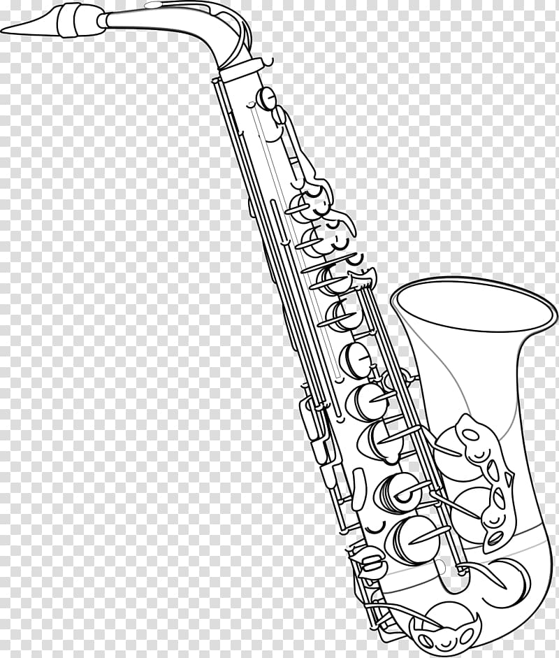 Alto saxophone Drawing Baritone saxophone Musical Instruments, Saxophone transparent background PNG clipart