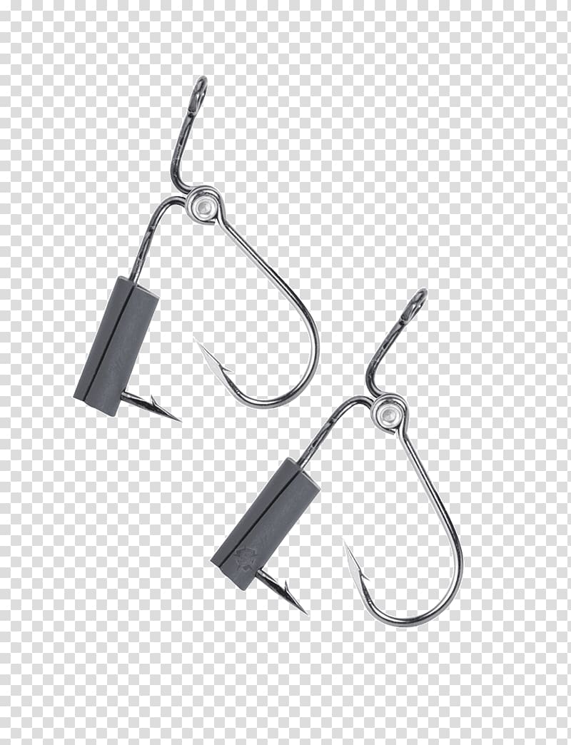Stainless steel Fishing Fish hook Survival skills Hair rig, lovely fishhook transparent background PNG clipart