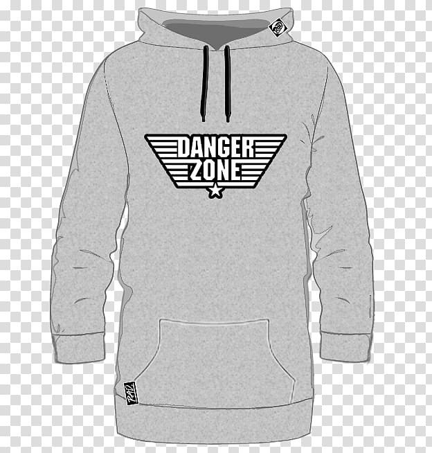 Hoodie T-shirt Bluza Danger Zone, danger zone transparent background PNG clipart