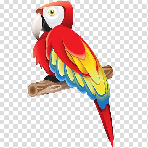 Adobe Illustrator Tutorial Graphic design, Hand colored parrot transparent background PNG clipart