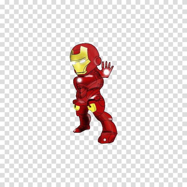 Iron Man Cartoon Comics, Brave iron man! transparent background PNG clipart