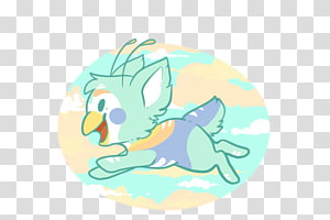 Fish Horse Turquoise , fish transparent background PNG clipart thumbnail