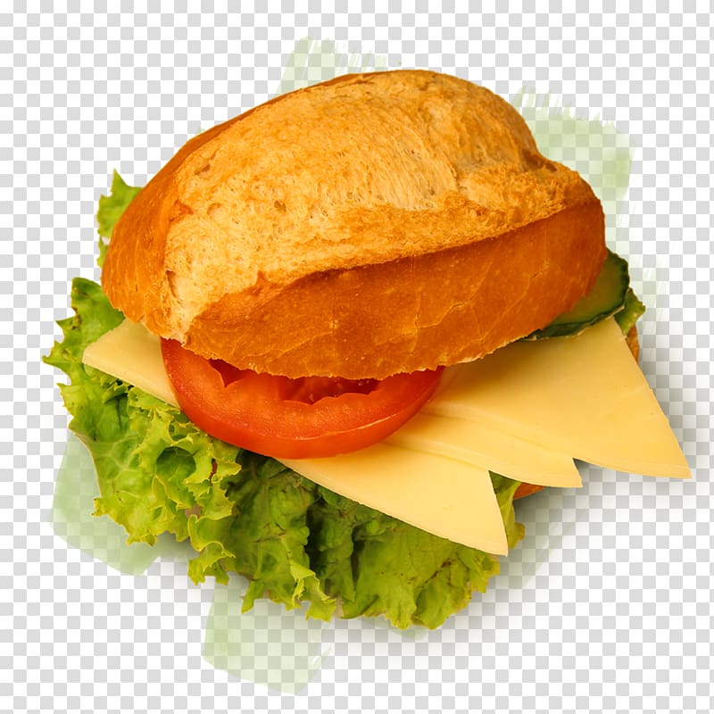 Salmon burger Cheeseburger Slider Breakfast sandwich Fast food, junk food transparent background PNG clipart