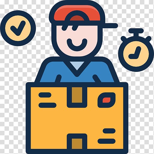 Computer Icons Logistics Transport, delievery man transparent background PNG clipart