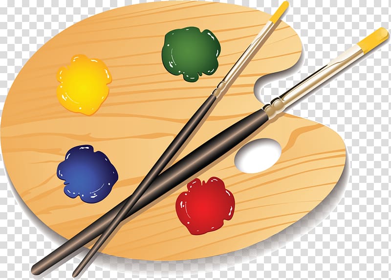 Palette Portable Network Graphics Paint Brushes Painting, painting transparent background PNG clipart