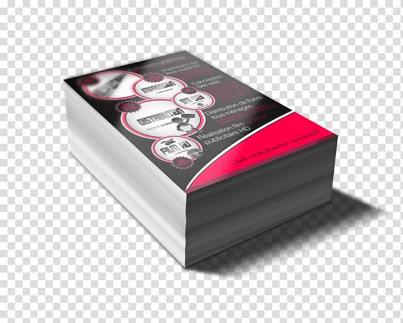 Paper Printing Flyer Visiting card, flyer transparent background PNG clipart