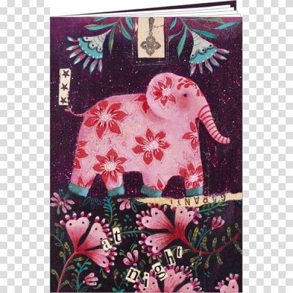 Seeing pink elephants Post Cards Postcrossing Elephantidae Calendar, WEDDING ELEPHANT transparent background PNG clipart