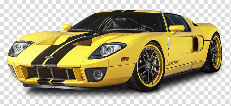 yellow Ford GT, Gran Turismo 6 Car Ford GT Ford Mustang, Yellow Ford GT Car transparent background PNG clipart