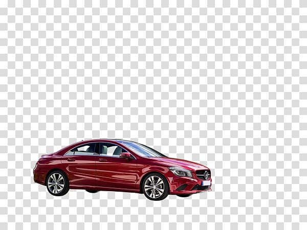 red Mercedes-Benz C-Class sedan, Car door Mid-size car Compact car Sports car, car transparent background PNG clipart