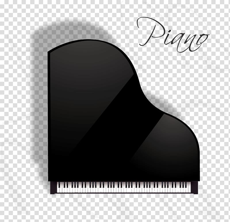 Grand piano, Piano material transparent background PNG clipart