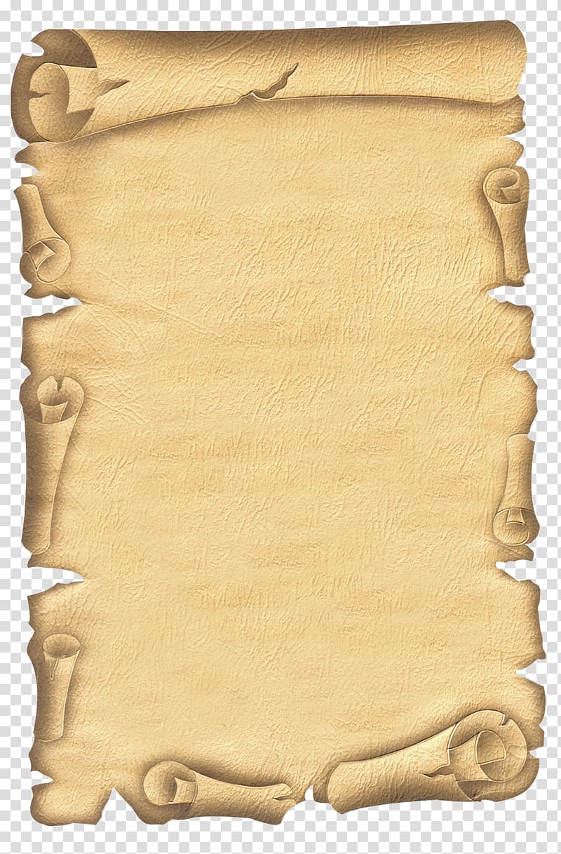 Brown scroll illustration, Desktop Papyrus Parchment History of paper,  banquet transparent background PNG clipart | HiClipart