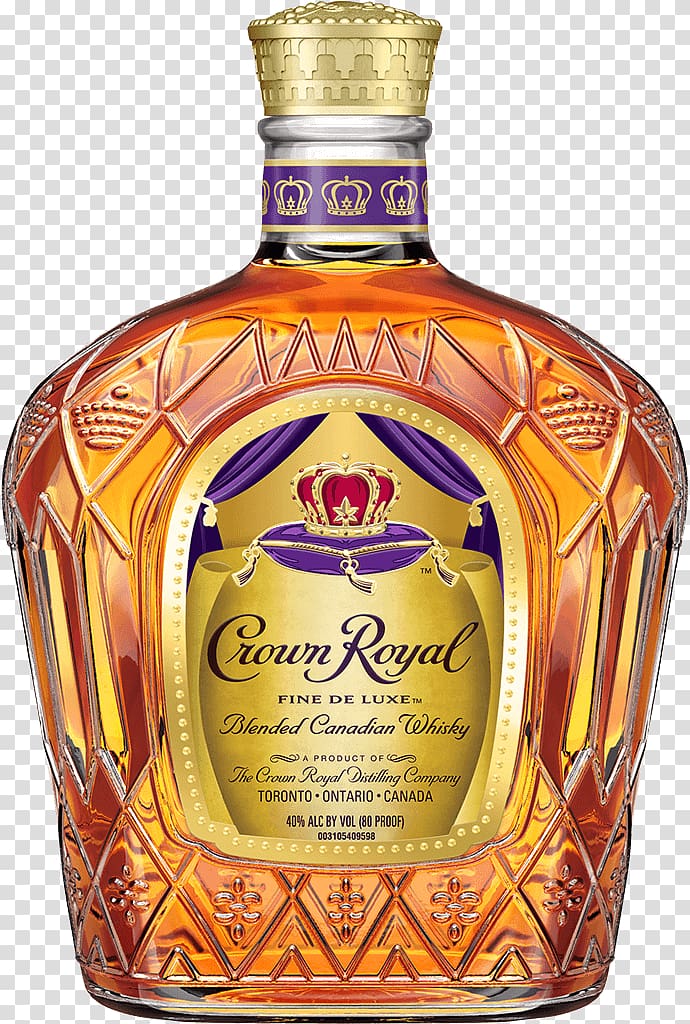 Crown Royal Blended whiskey Caramel apple Distilled beverage, royal transparent background PNG clipart