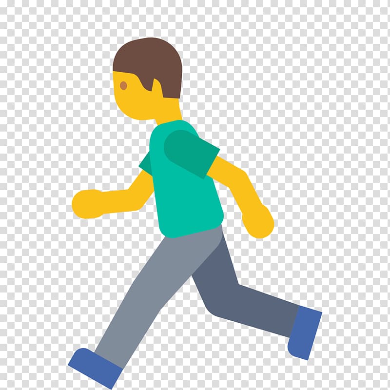 Emoji Running Noto fonts Unicode WhatsApp, running transparent background PNG clipart