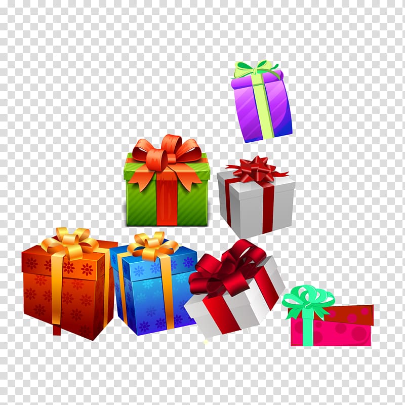 Gift Box, Creative Christmas transparent background PNG clipart