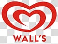 wall's logo, Wall's Logo transparent background PNG clipart