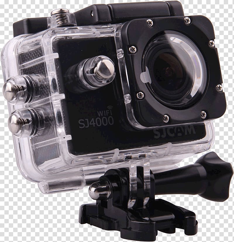 SJCAM SJ4000 Action camera 1080p Wide-angle lens, Camera transparent background PNG clipart