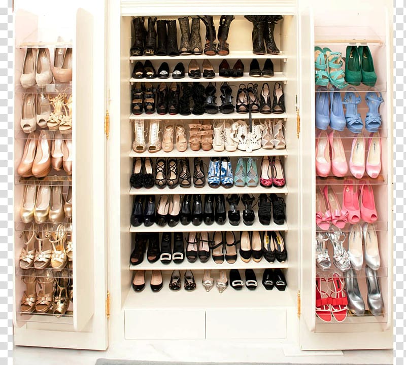 Closet Shoe Armoires & Wardrobes Shelf Clothing, closet transparent background PNG clipart