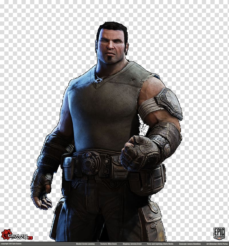 Gears of War 3 Gears of War 4 Marcus Fenix, Marcus Fenix File transparent background PNG clipart