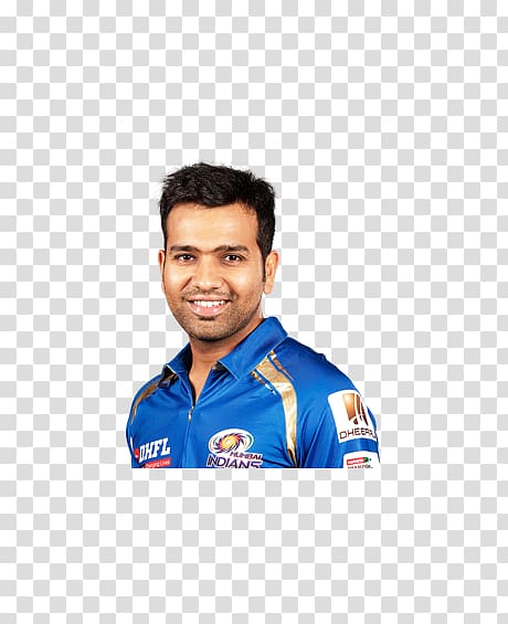 2018 Indian Premier League Sunrisers Hyderabad Mumbai Indians Delhi Daredevils Rajasthan Royals, Rohit Sharma transparent background PNG clipart