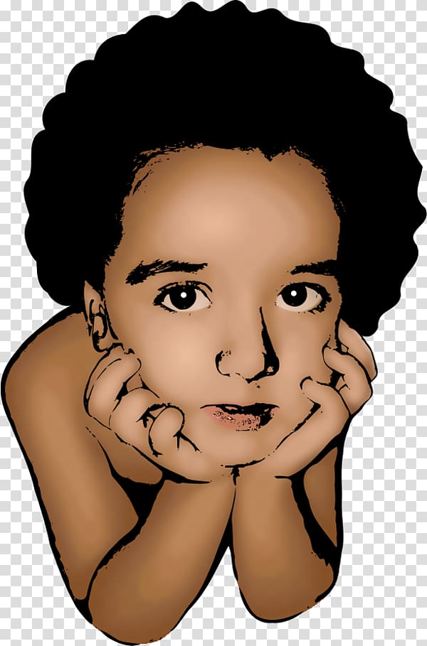 Child , boy thinking transparent background PNG clipart