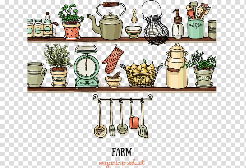 Pantry Shelf Kitchen cabinet, Kitchen side transparent background PNG clipart