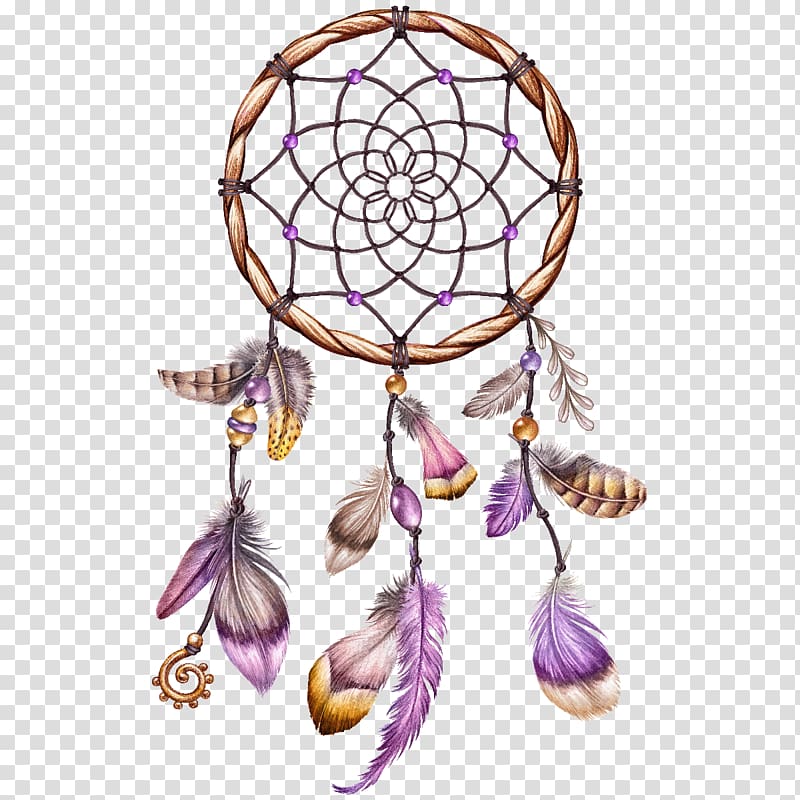 Illustration Borders and Frames Watercolor painting, dreamcatcher transparent background PNG clipart