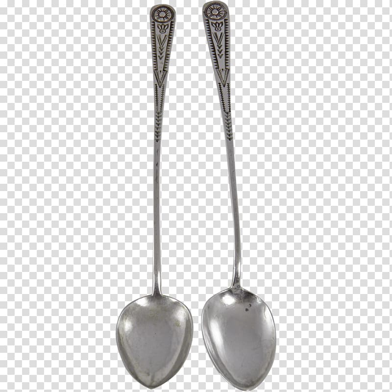 Iced tea spoon Sterling silver Jewellery, silver coin transparent background PNG clipart