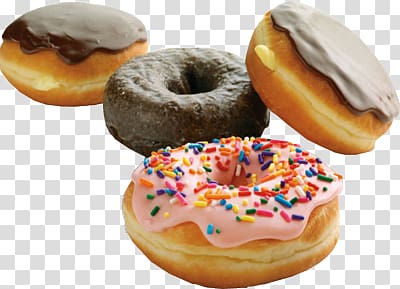 Donut transparent background PNG clipart