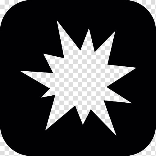 Shape Star Square Polygon, color explosion transparent background PNG clipart