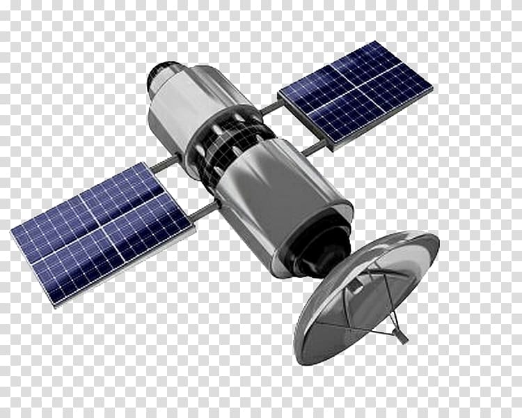 silver satellite with solar wings, Satellite ry, Satellite Hd transparent background PNG clipart