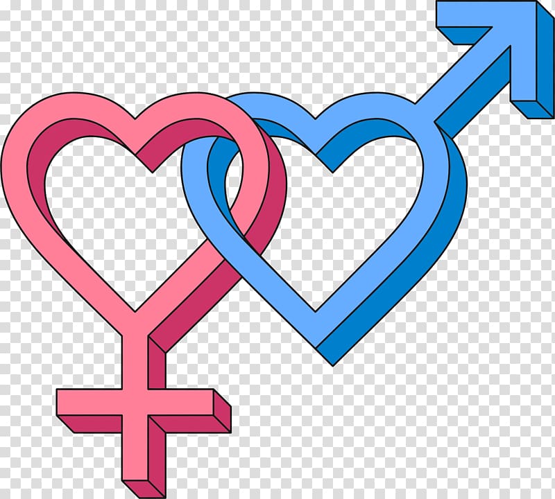 Gender symbol Heart Heterosexuality , gender transparent background PNG clipart