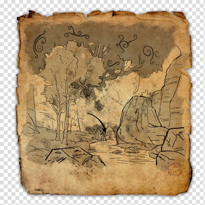 The Elder Scrolls Online North PlayStation 4 Treasure map, treasure transparent background PNG clipart