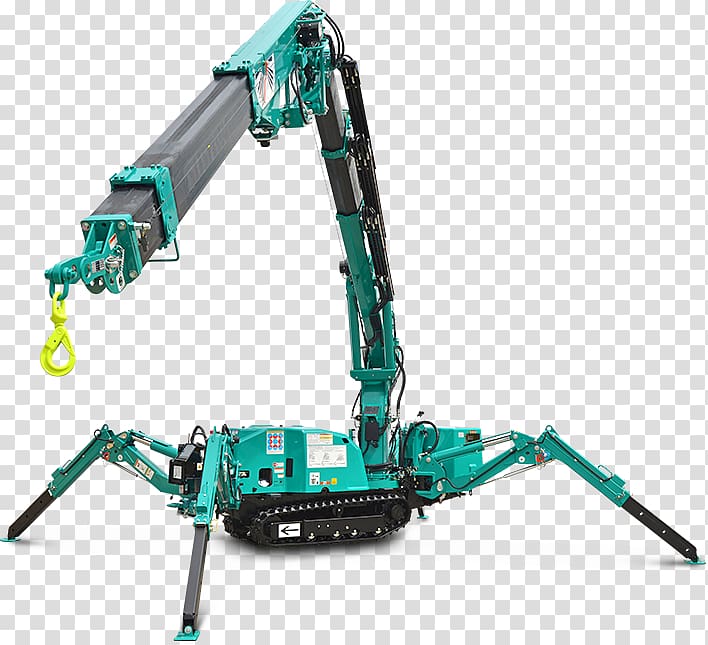 Crane Machine Rigging MINI Material handling, crane transparent background PNG clipart