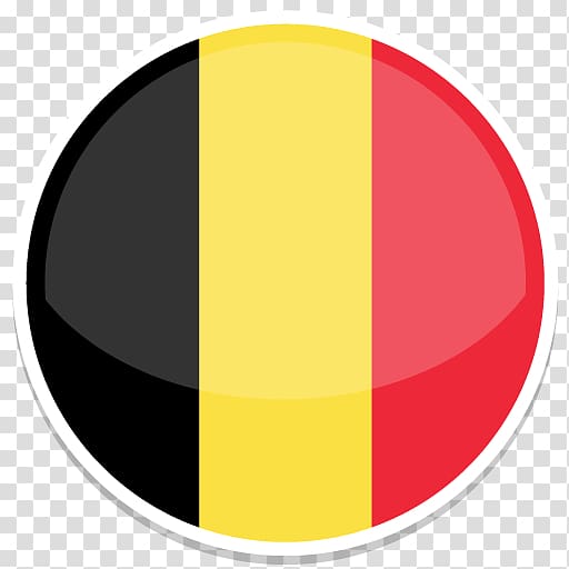flag of Belgium, angle symbol yellow, Belgium transparent background PNG clipart