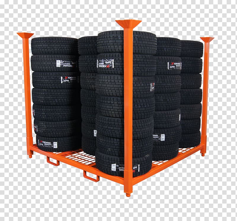 Car Tire Rack Pallet racking Spare tire, spare tire transparent background PNG clipart