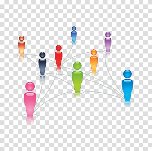 people connected transparent background PNG clipart
