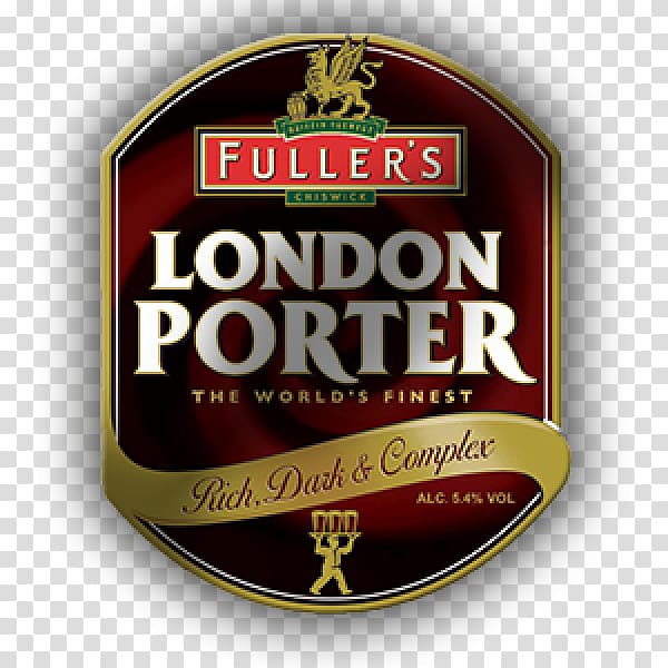 Fuller's Brewery Fuller's London Porter Beer India pale ale, beer transparent background PNG clipart