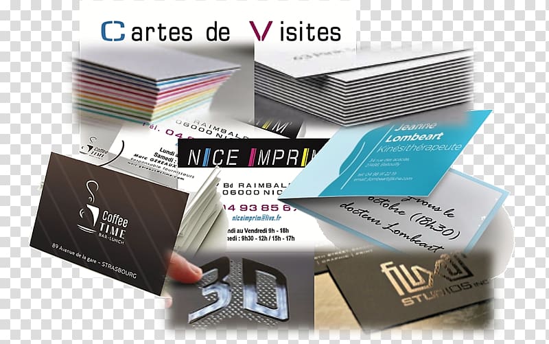 Business Cards Printing Flyer Poster Standard Paper size, carte visite transparent background PNG clipart